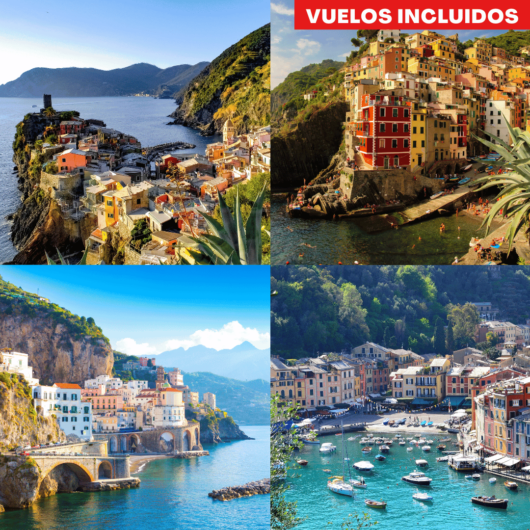 CINQUE TERRE VUELOS INCLUIDOS
